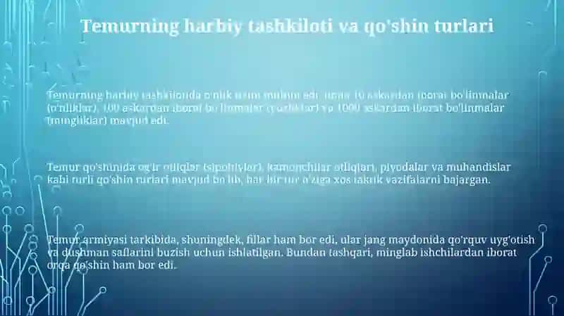 Temurning Harbiy Strategiyasi 3
