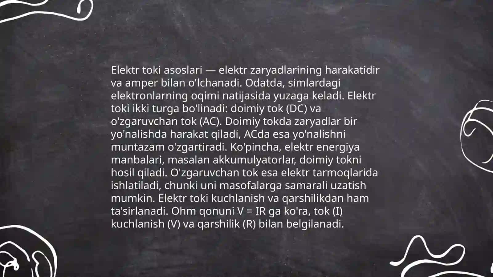 Elektr toki asoslari 3