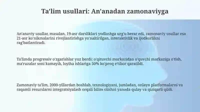 Ta'limmetodlari va vositalari 3