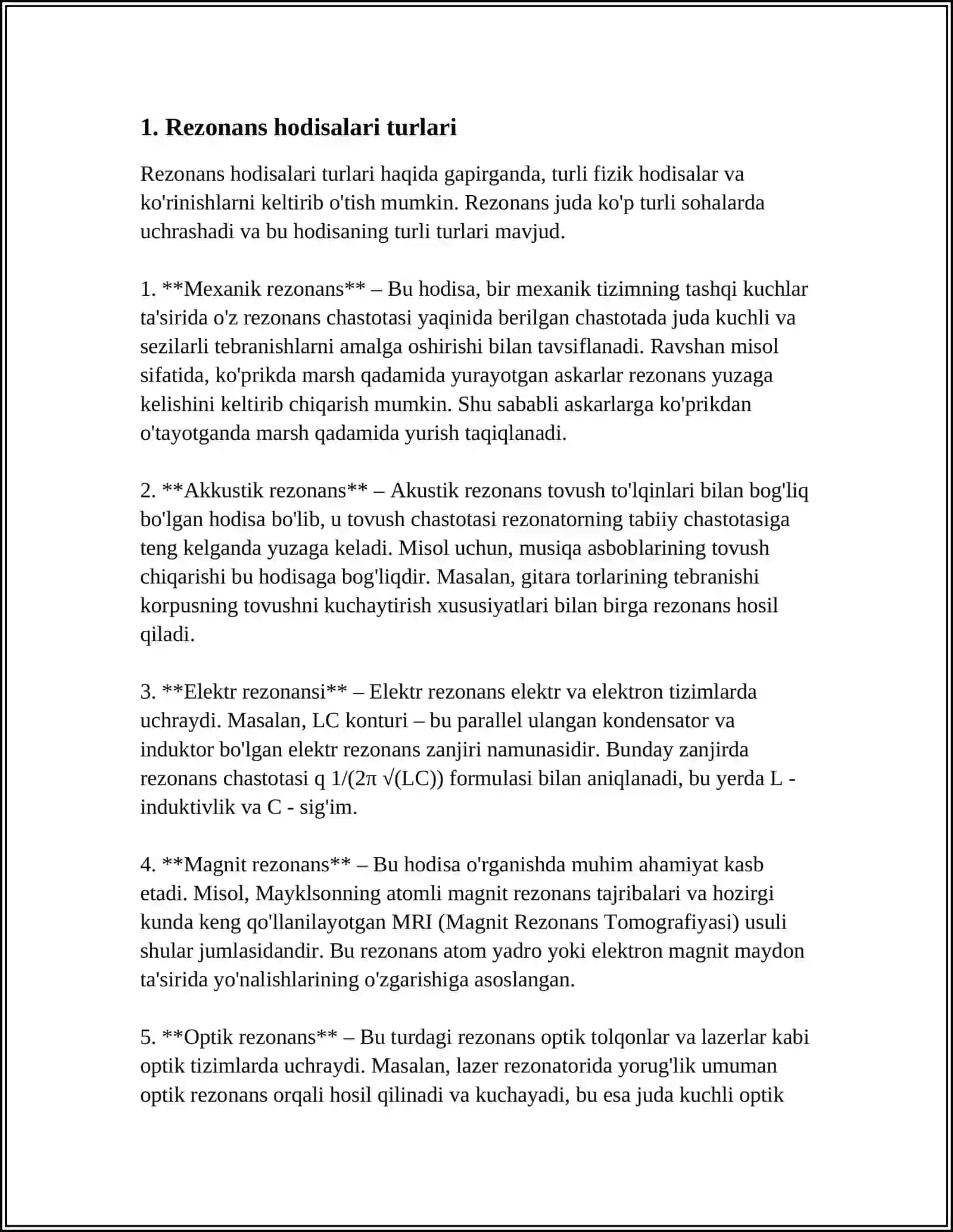 O'ZGARUVCHAN TOK ZANJIRIDAGI REZONANS HODISALAR 3