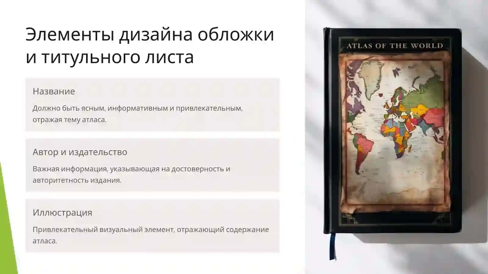 Особенности оформления атласов 3