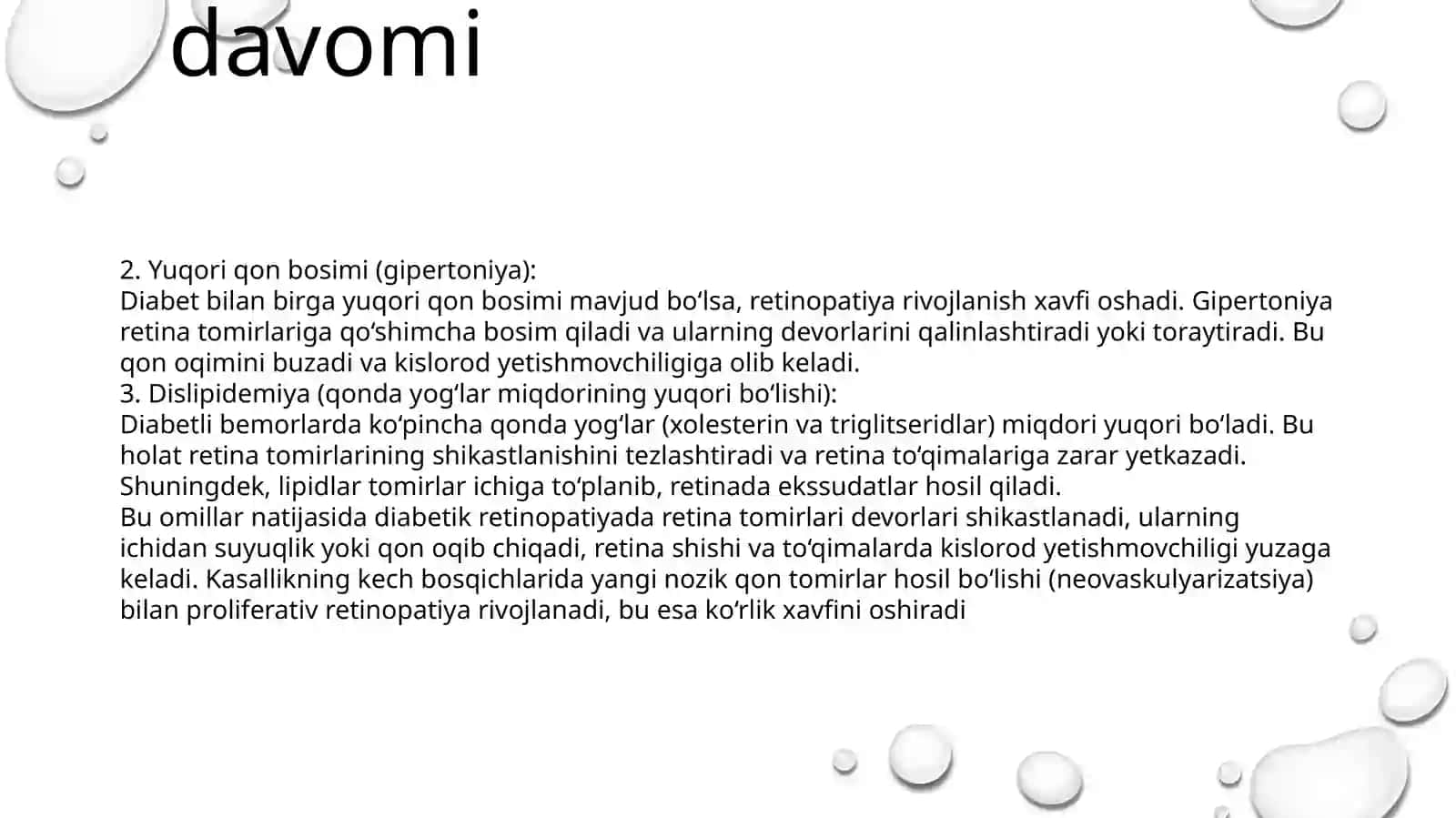 Diabetik retinopatiya 3