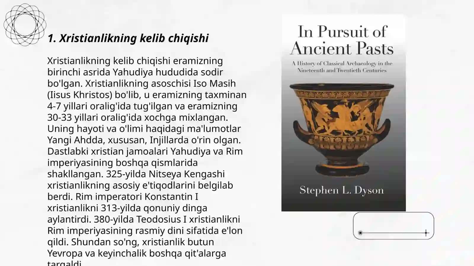 Xristian dinining tarixi va asosiy gʻoyalari 3