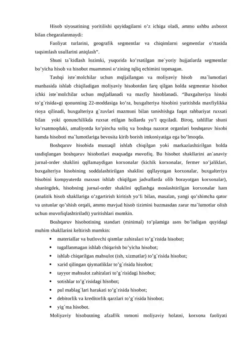 KORXONA SEGMENTAR HISOBOTI 3