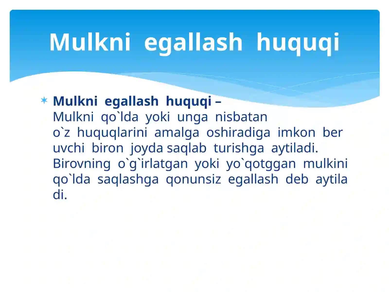 MULKVA UNING SHAKLLARI 3