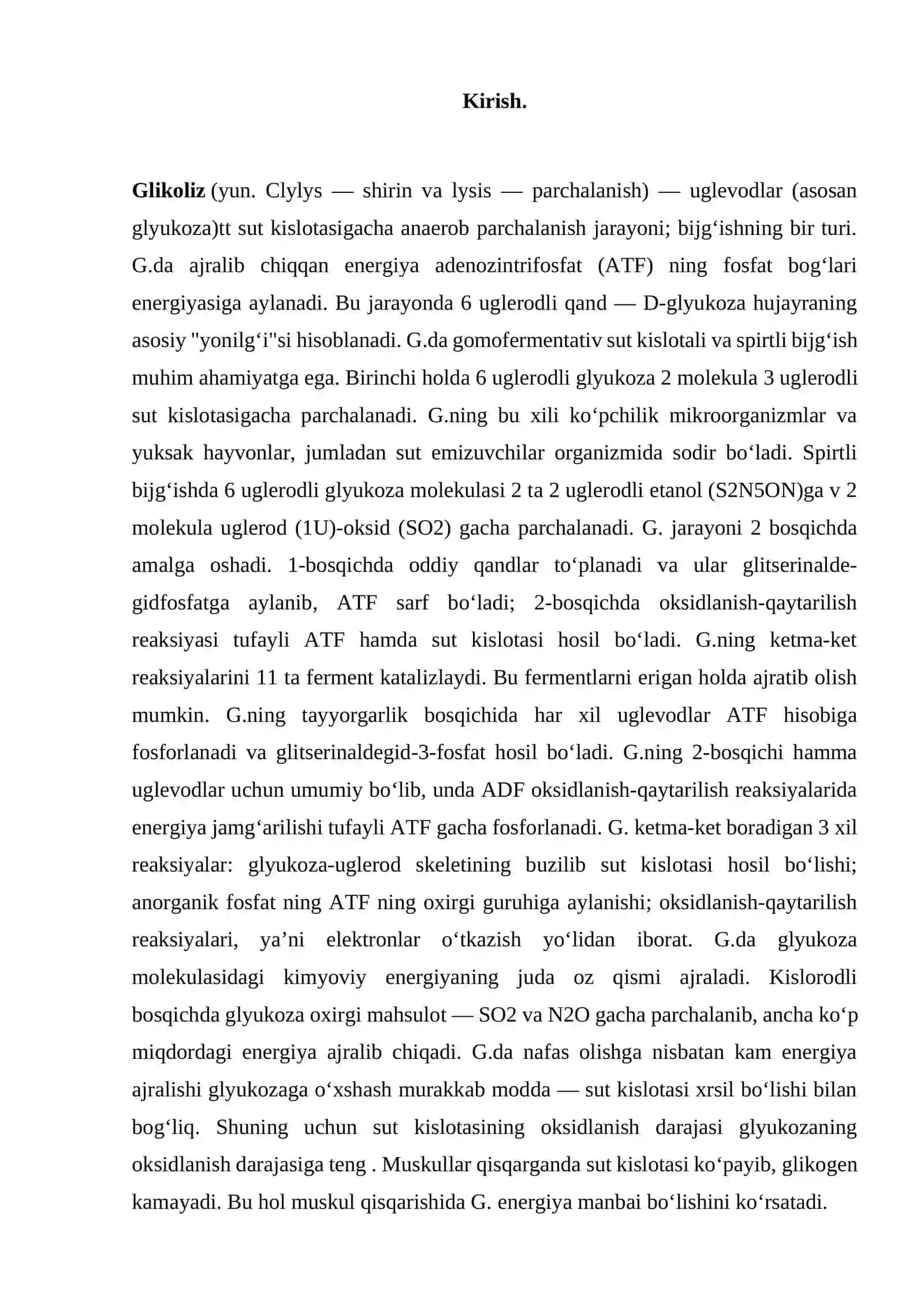 Glikolizning ayrim reaksiyalari 3