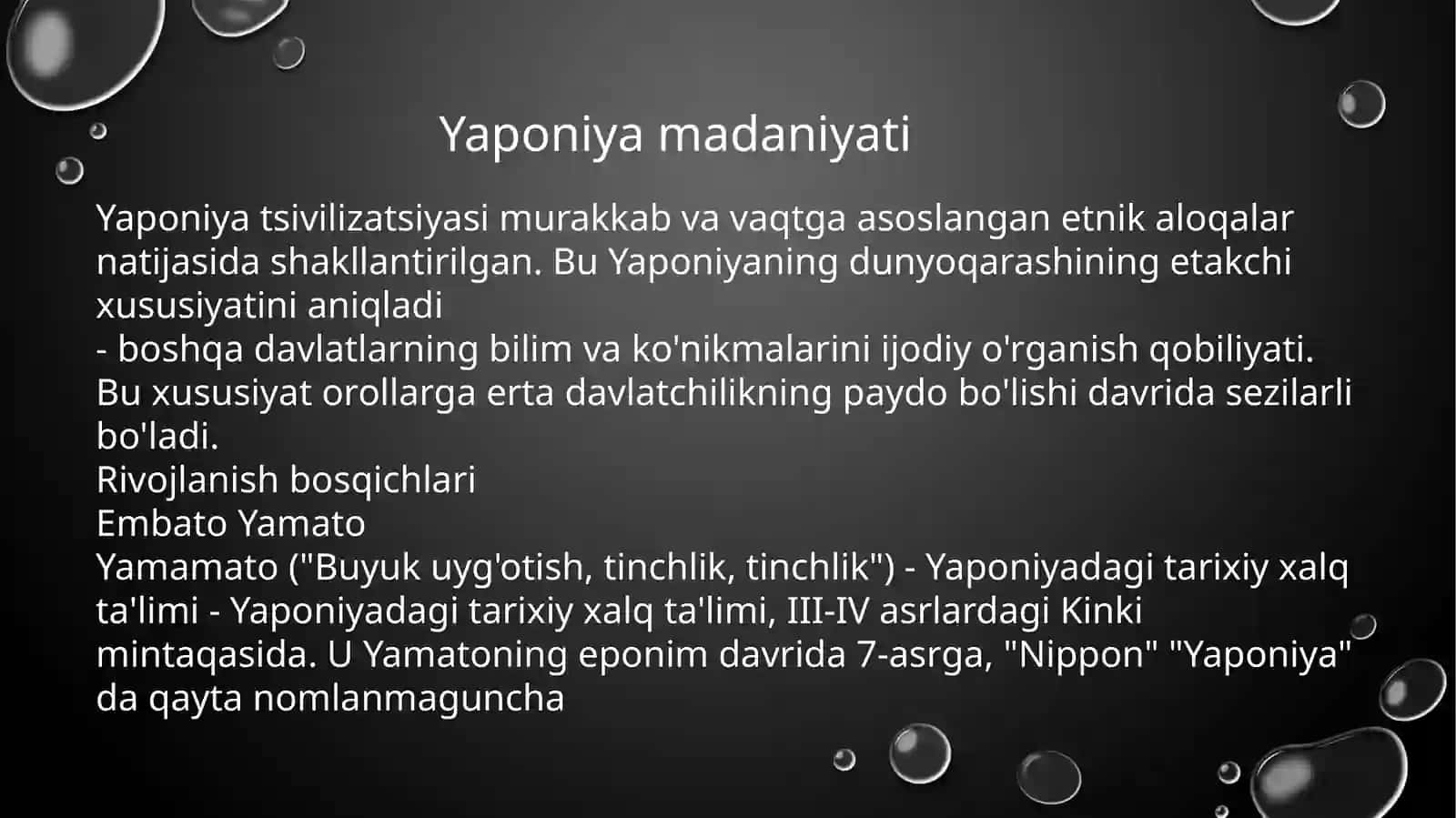 Yaponiya madaniyati 3