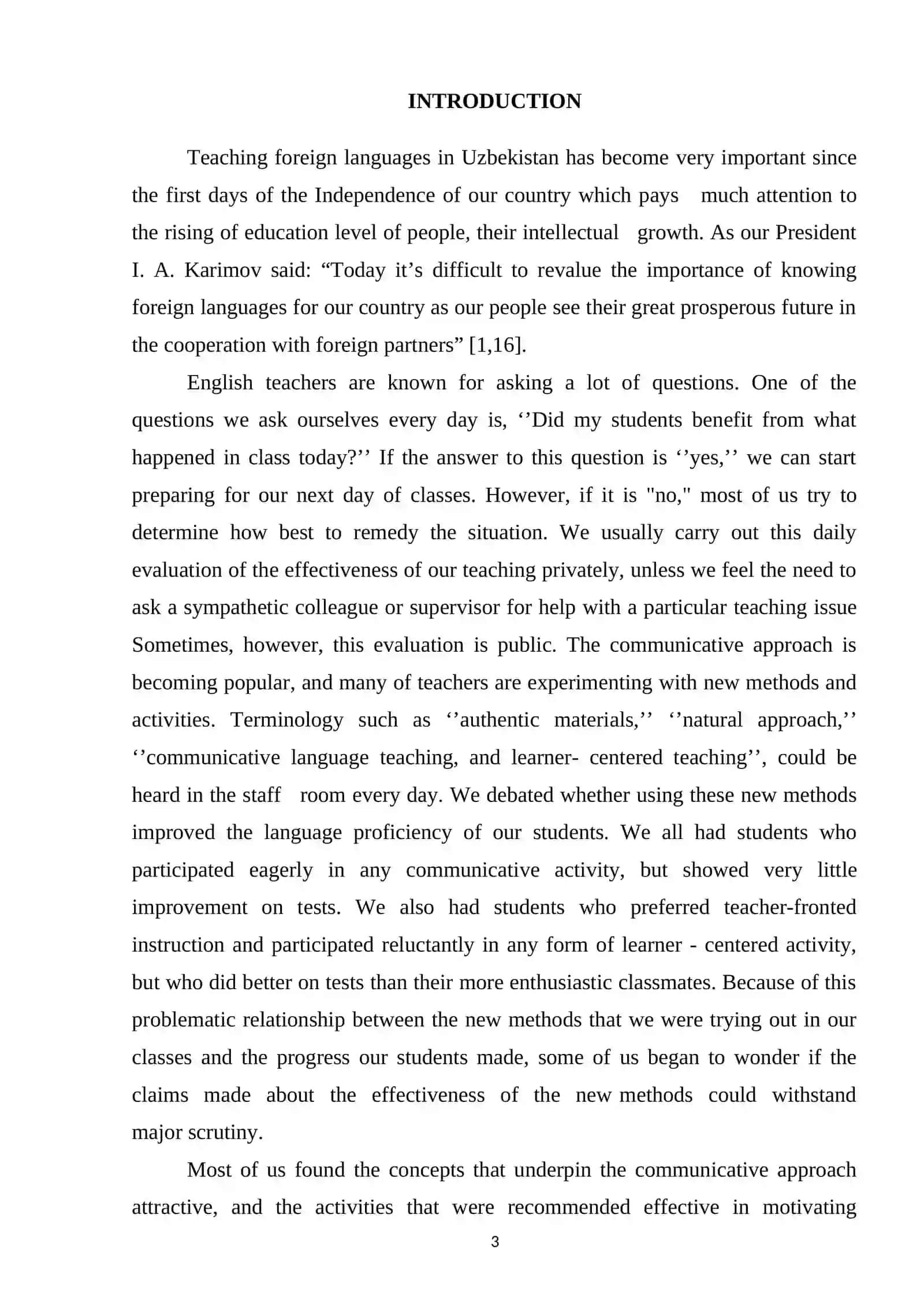 The Importance of Teaching English at Uzbek Schools 3
