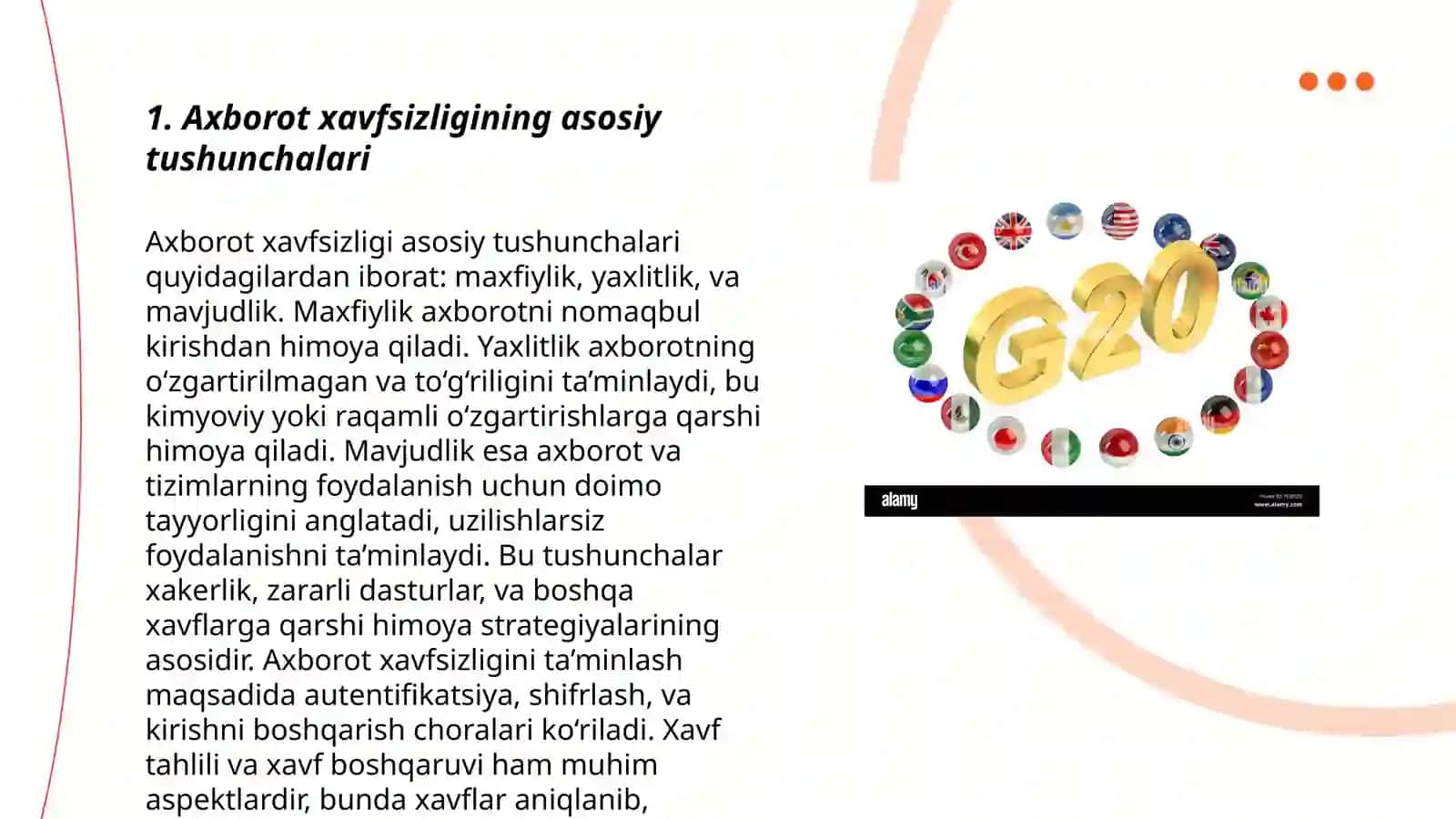 Axborot xavfsizligi tushunchasi 3