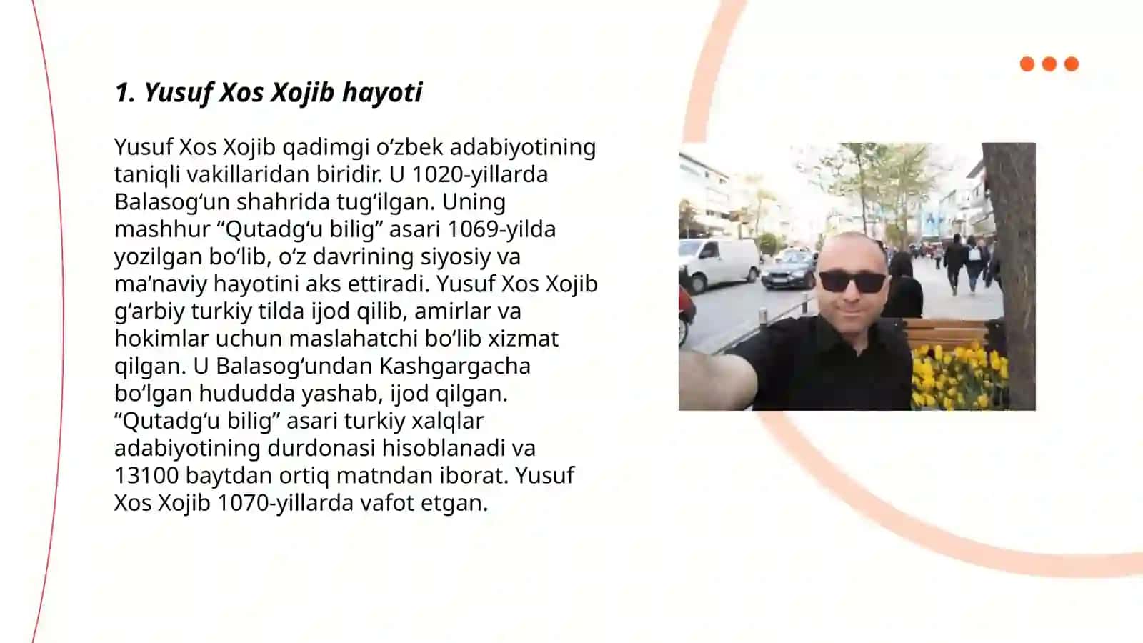 Yusuf Xos Xojib "Qutadgʻu- bilig" asari 3