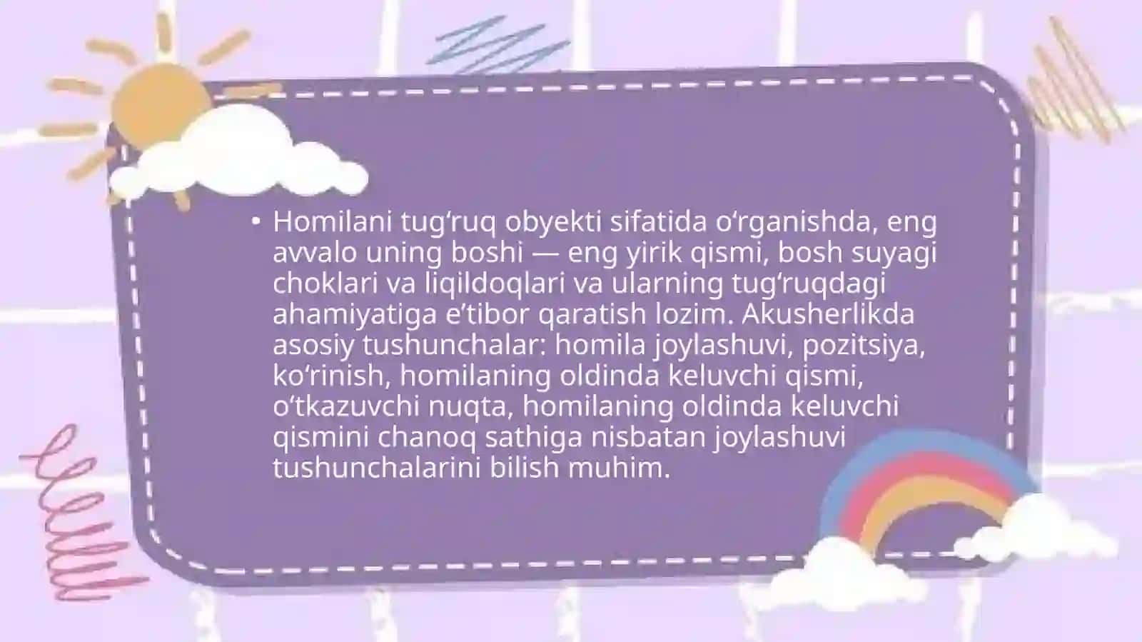 Homilatug’ruq obyekti sifatida 3