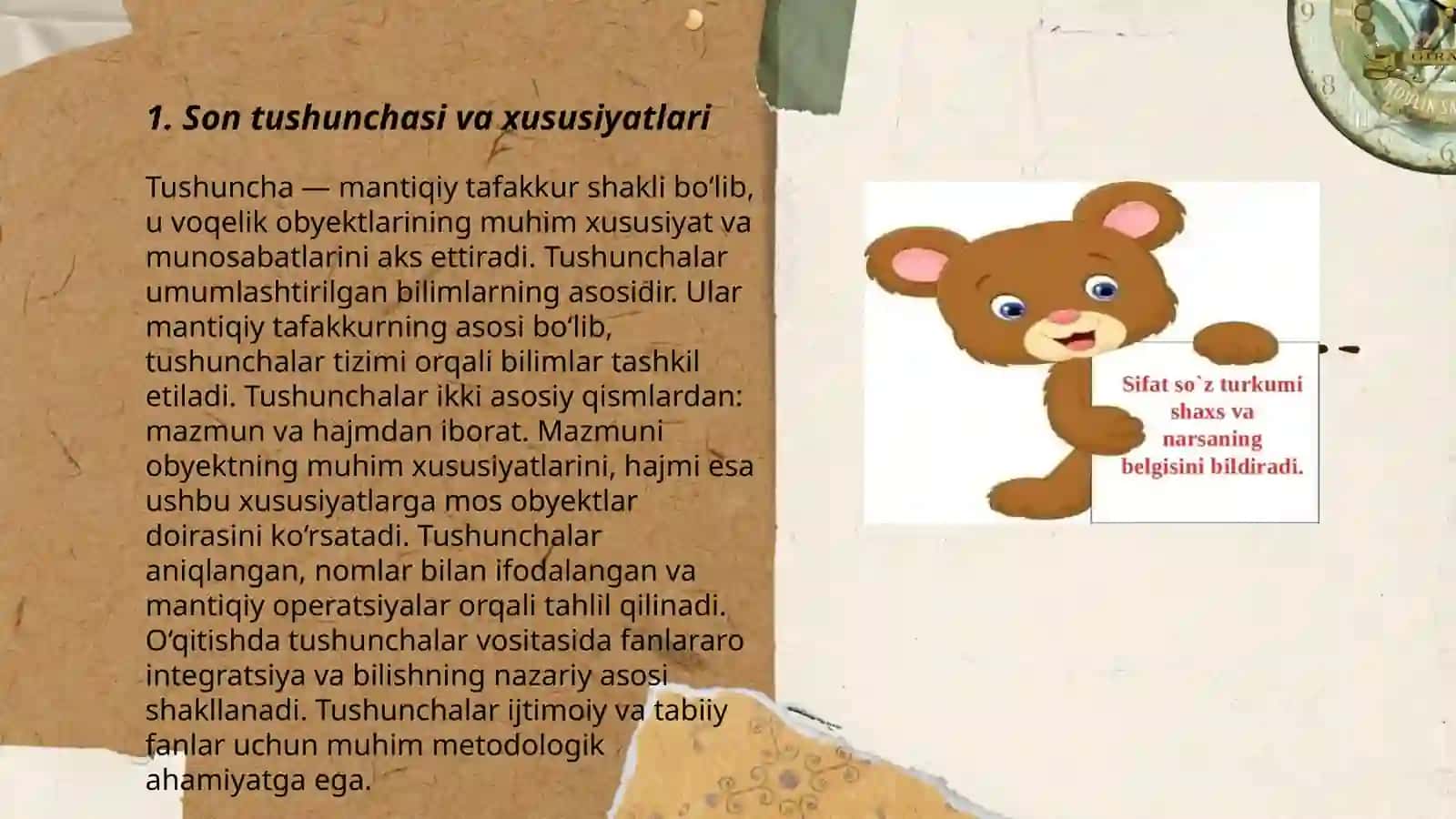 Son - soʻz turkumi 3