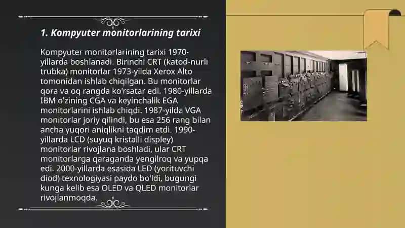 Kompyuter monitorlarining tarixi 3