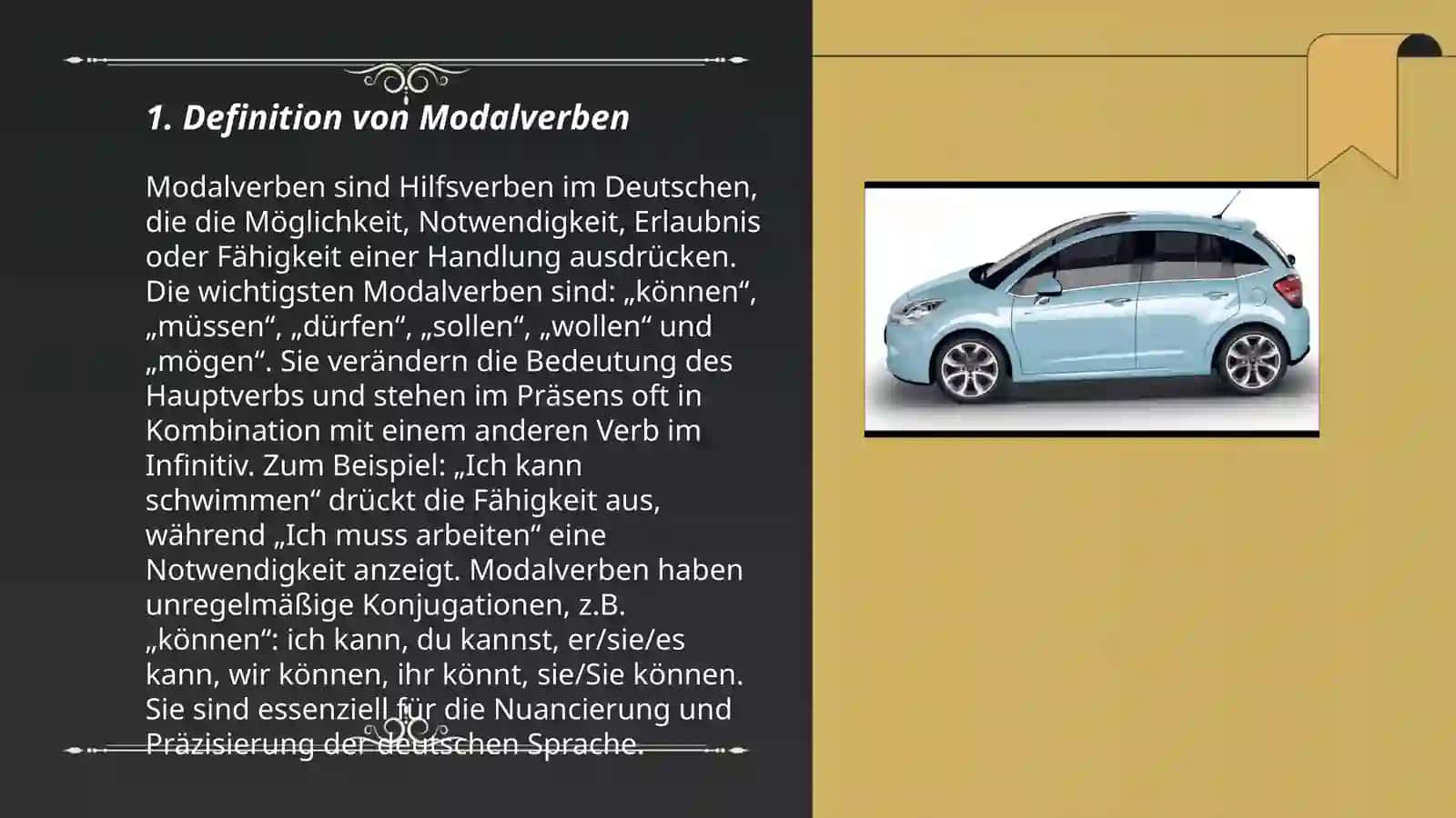 Modalverben dürfen, müssen 3