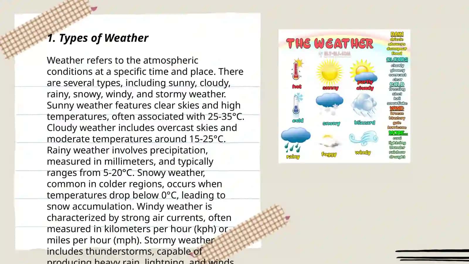 About season and weather 3