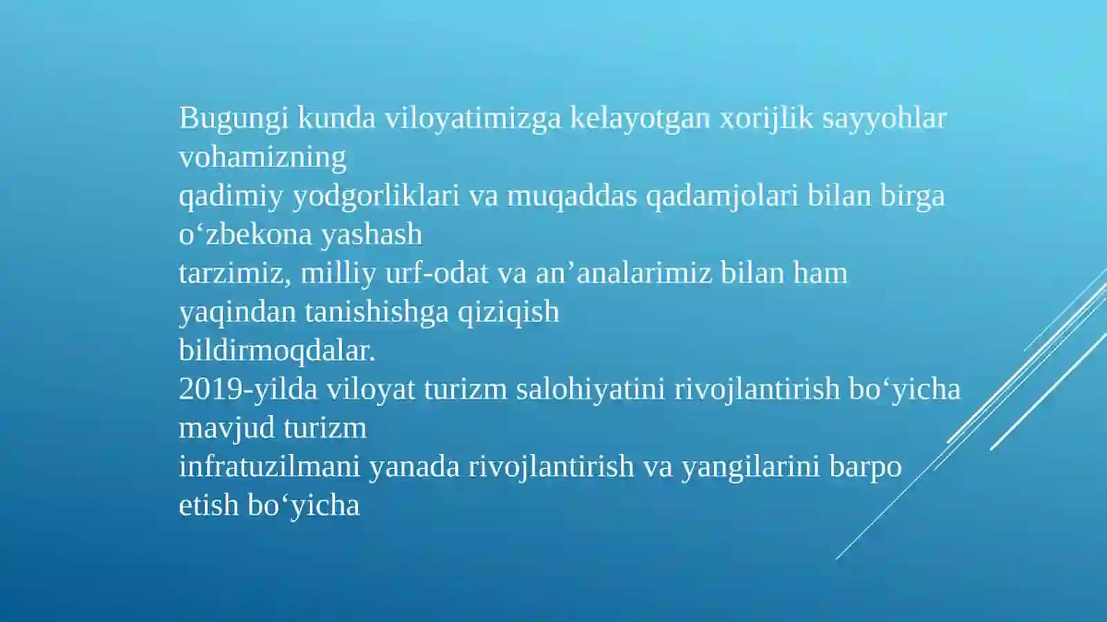 Turizm Salohiyati 3