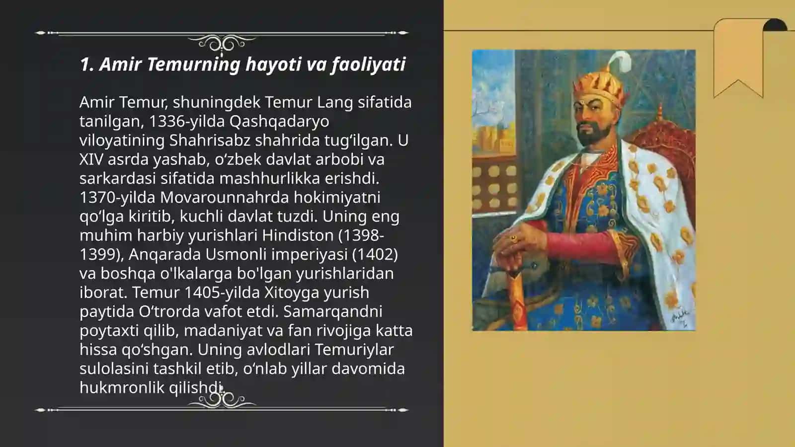 Amir Temur buyuk davlat arbobi 3
