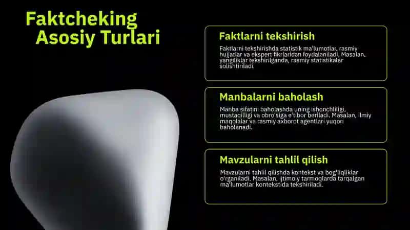 Faktcheking instrumentlari toʻplami 3
