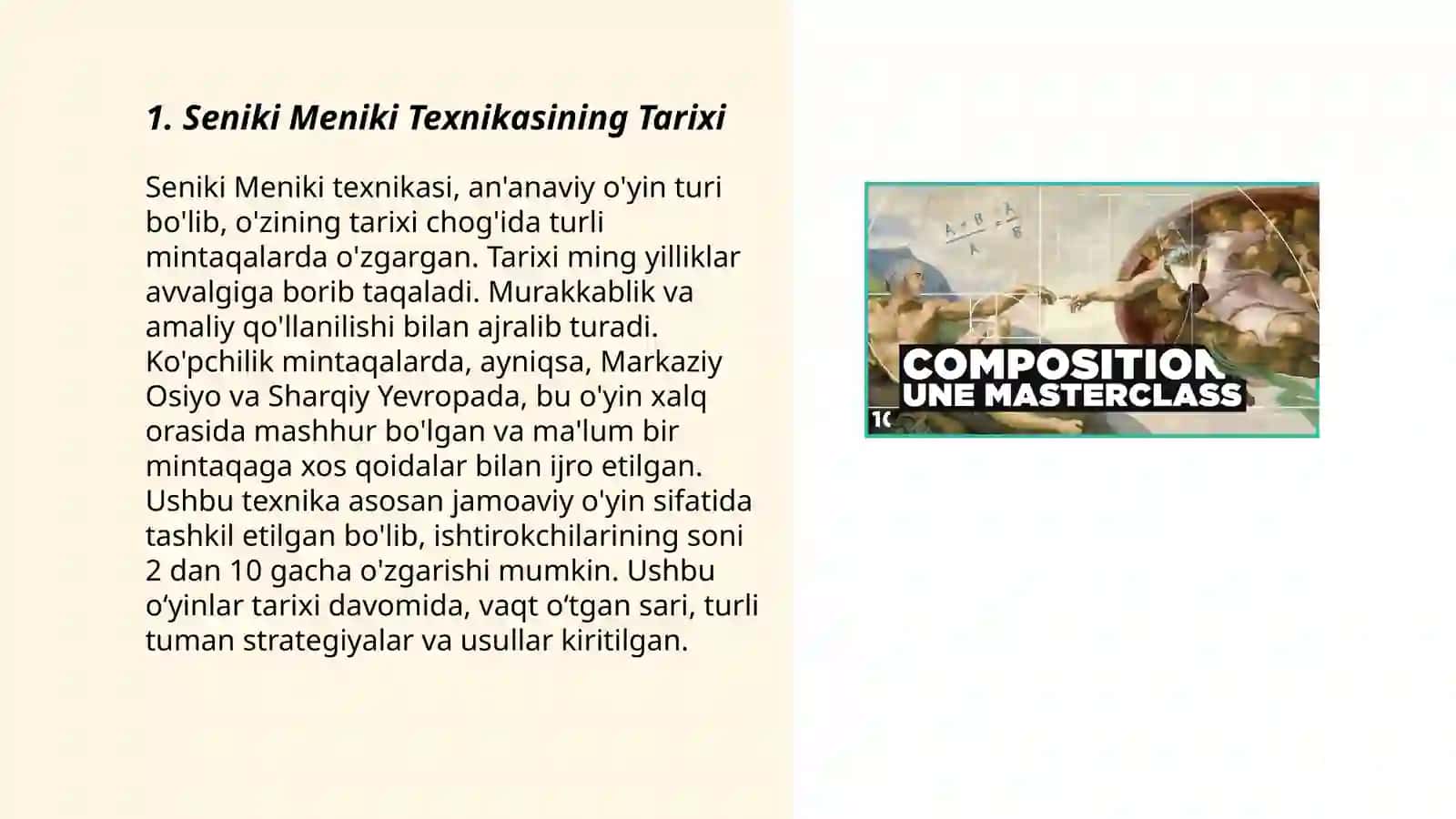 Seniki Meniki Texnikasi 3
