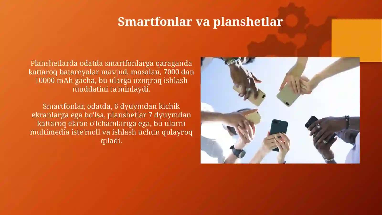 Mobil texnologiyalar 3