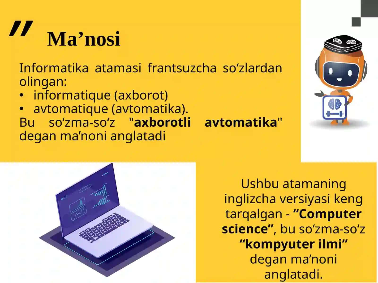 Informatikaning nazariyasoslari 3