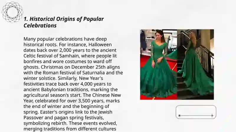Historical Origins of Popular Celebrations 3