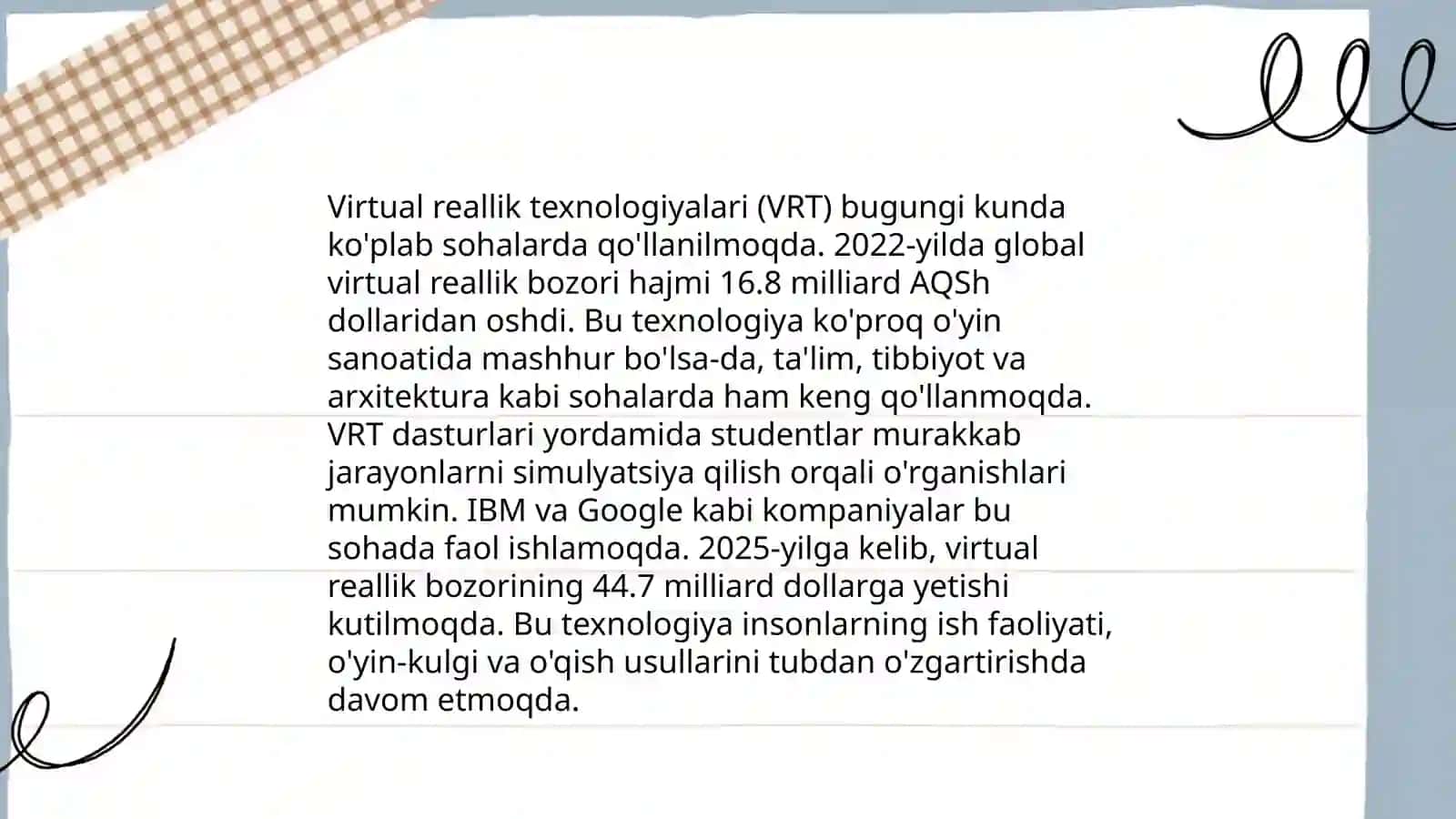 Ishbilarmonlik oʻyinlari texnalogiyasi 3