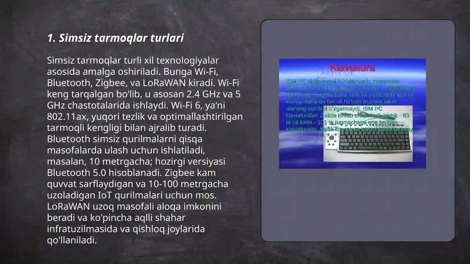 Simsiz tarmoqlar bilan ishlash 3