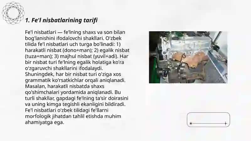 Fe'l nisbatlari 3