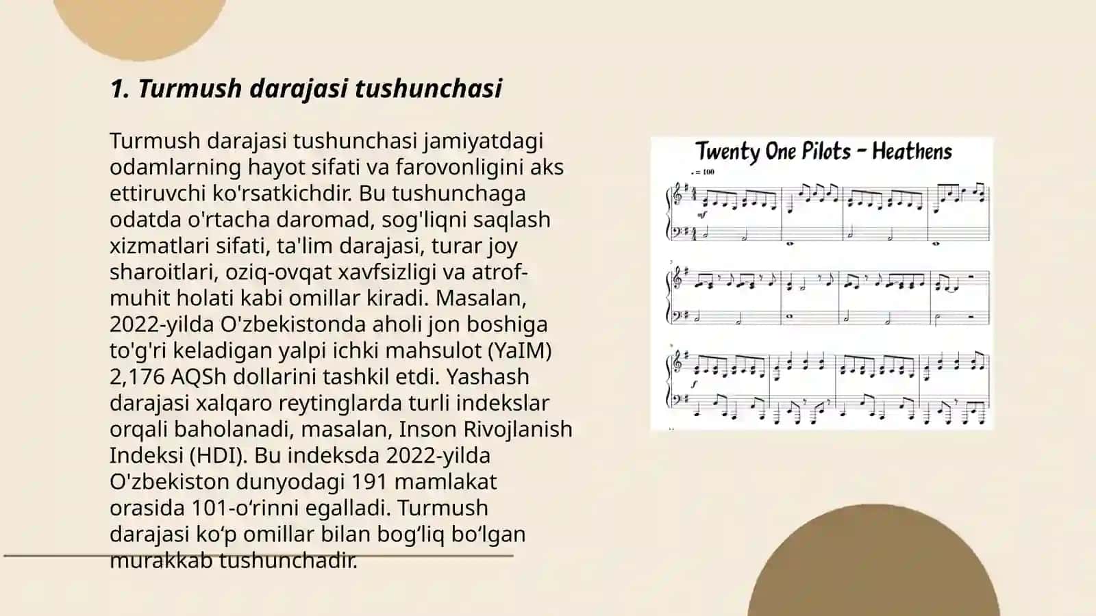 Turmush darajasi va uning asosiy koʻrsatkichlari 3