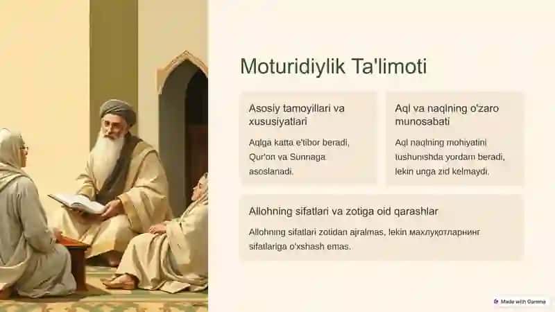 Moturidiylik va Ash'ariylik: Islom Aqidasida Ikki Yo'nalish 3