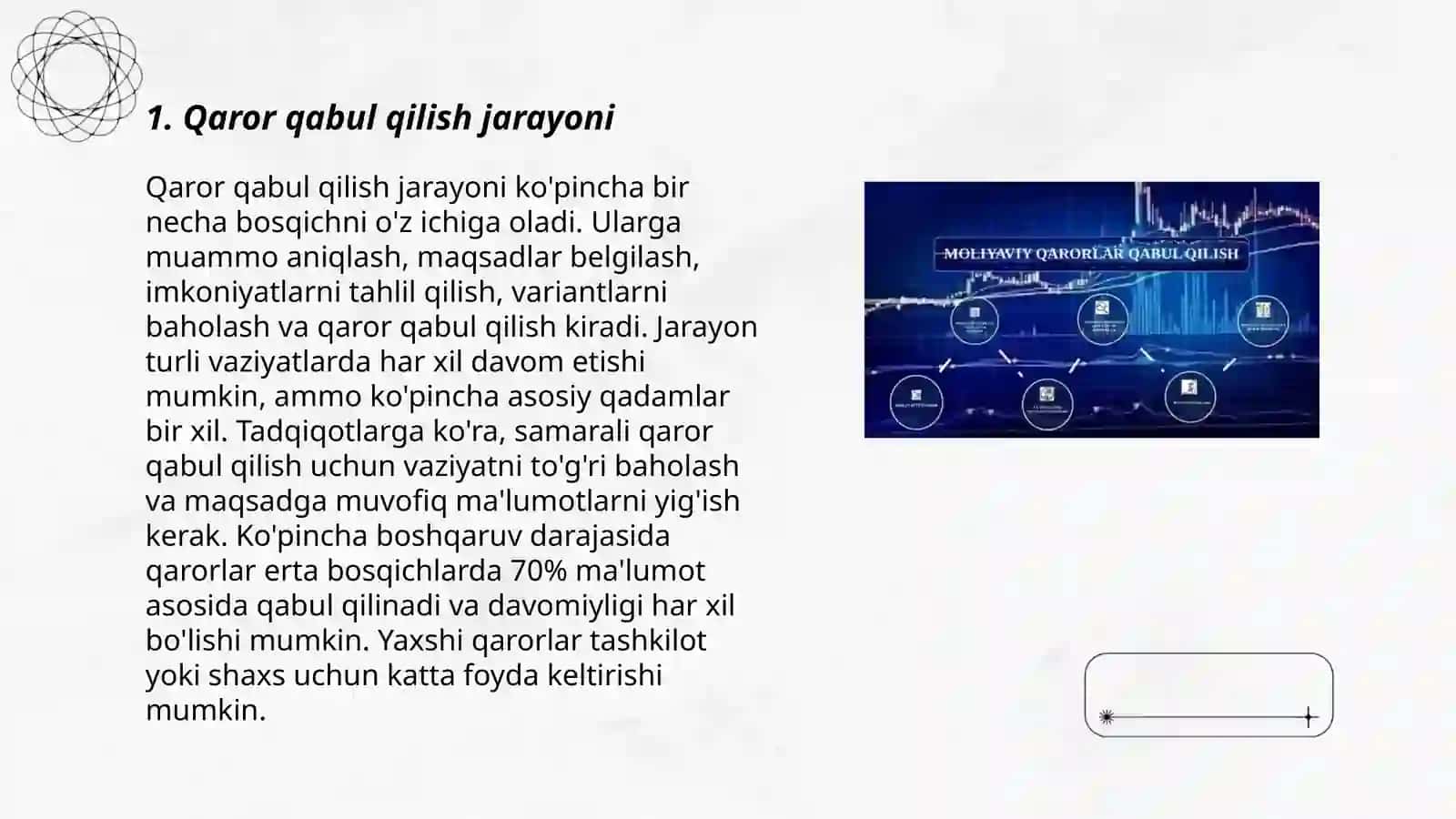 Menejmentda qaror qabul qilish 3