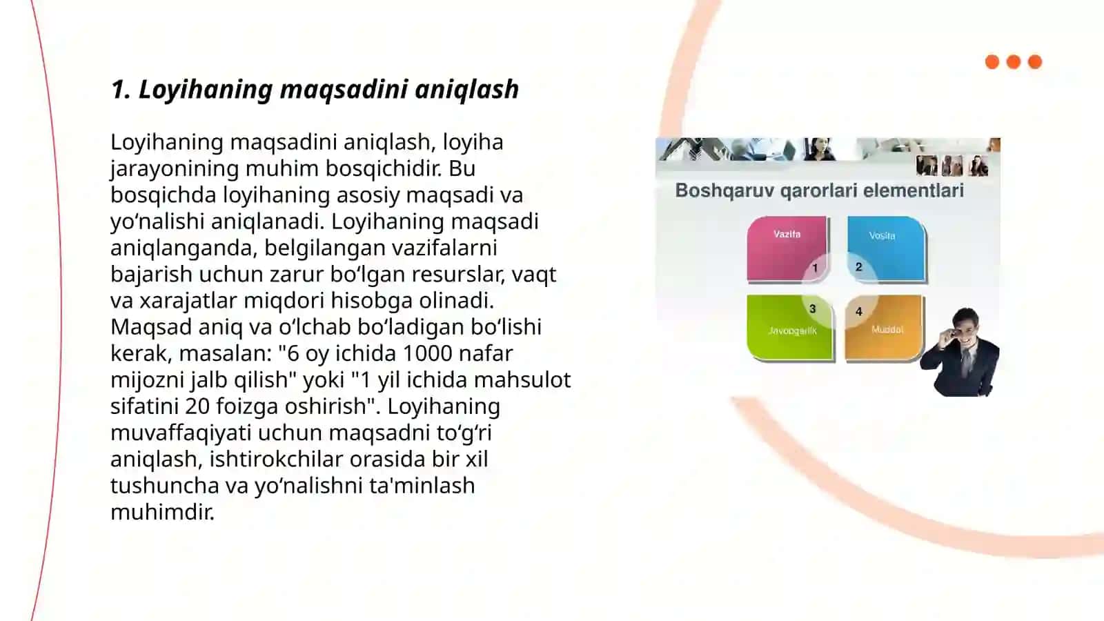 LOYIHA XARAJATLARINI BOSHQARISH 3