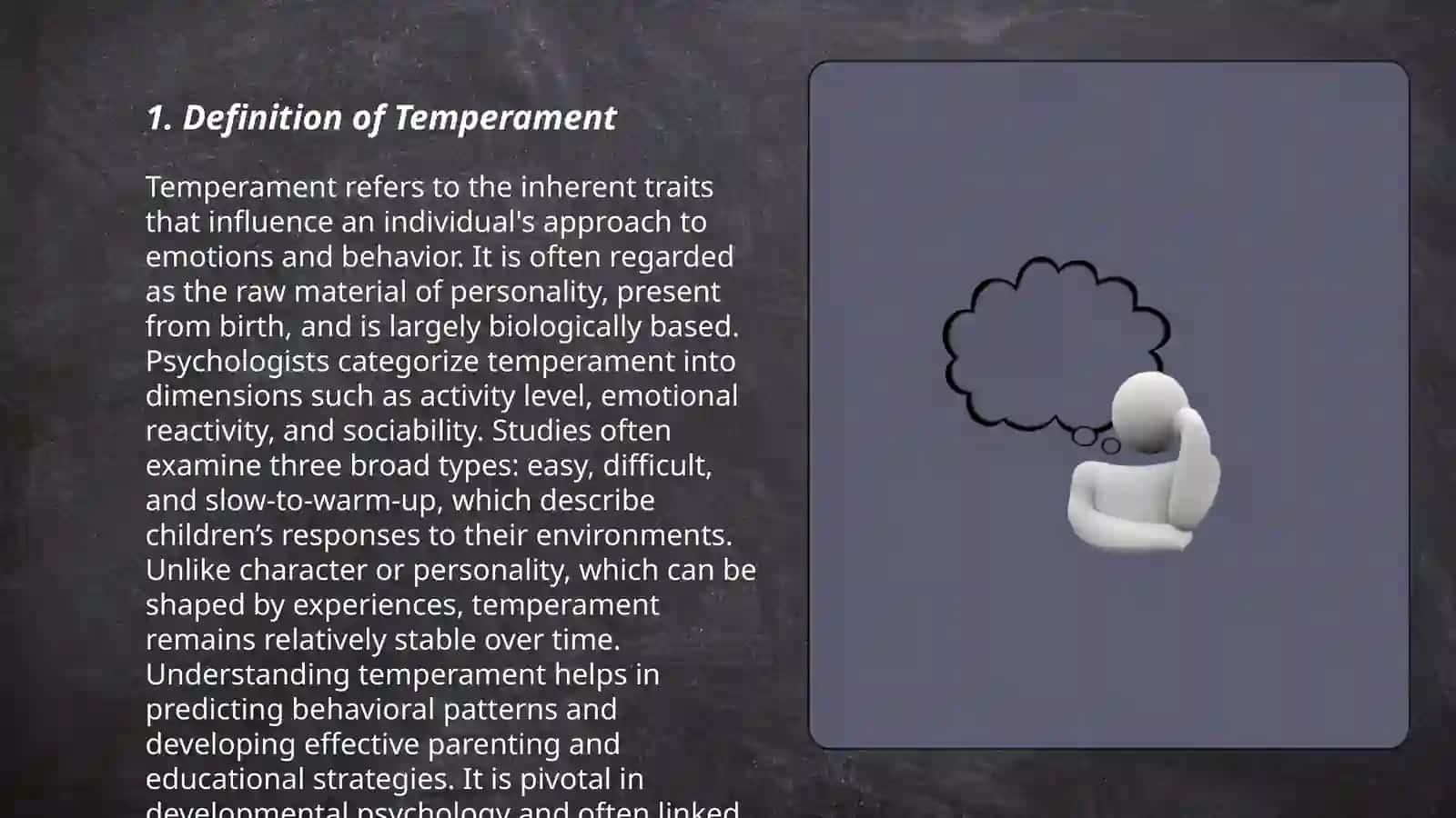 Temperament shaxs tuzilmasi sifatida 3