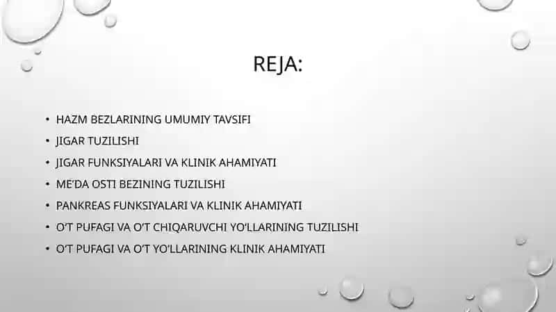 Hazm bezlarining umumiy tavsifi 3