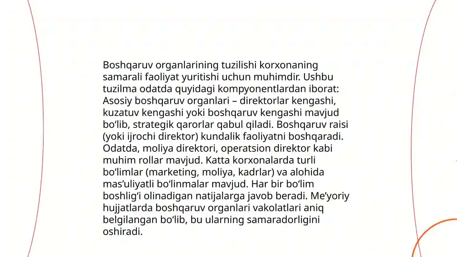 Boshqaruvning tashkeliy tuzilishi 3