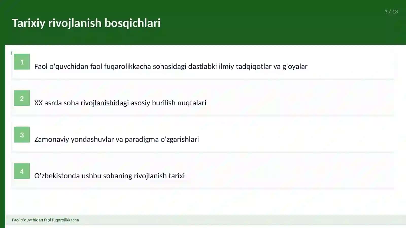 Faol o'quvchidan faol fuqarolikkacha 3