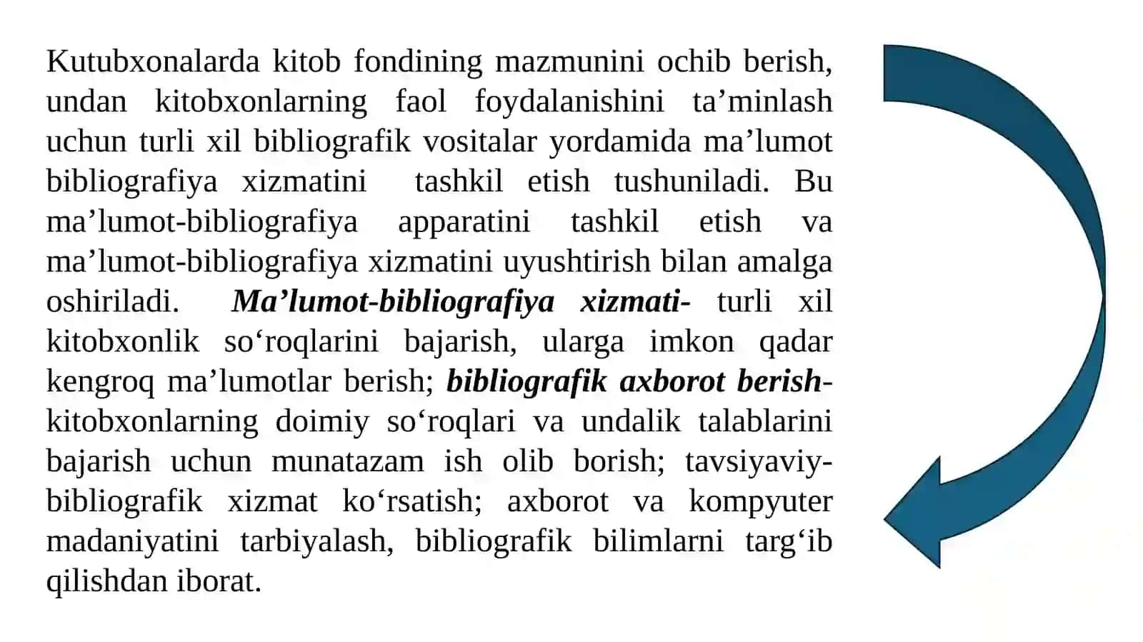 О‘zbekistonda bibliografiya ishining hozirgi axvoli 3