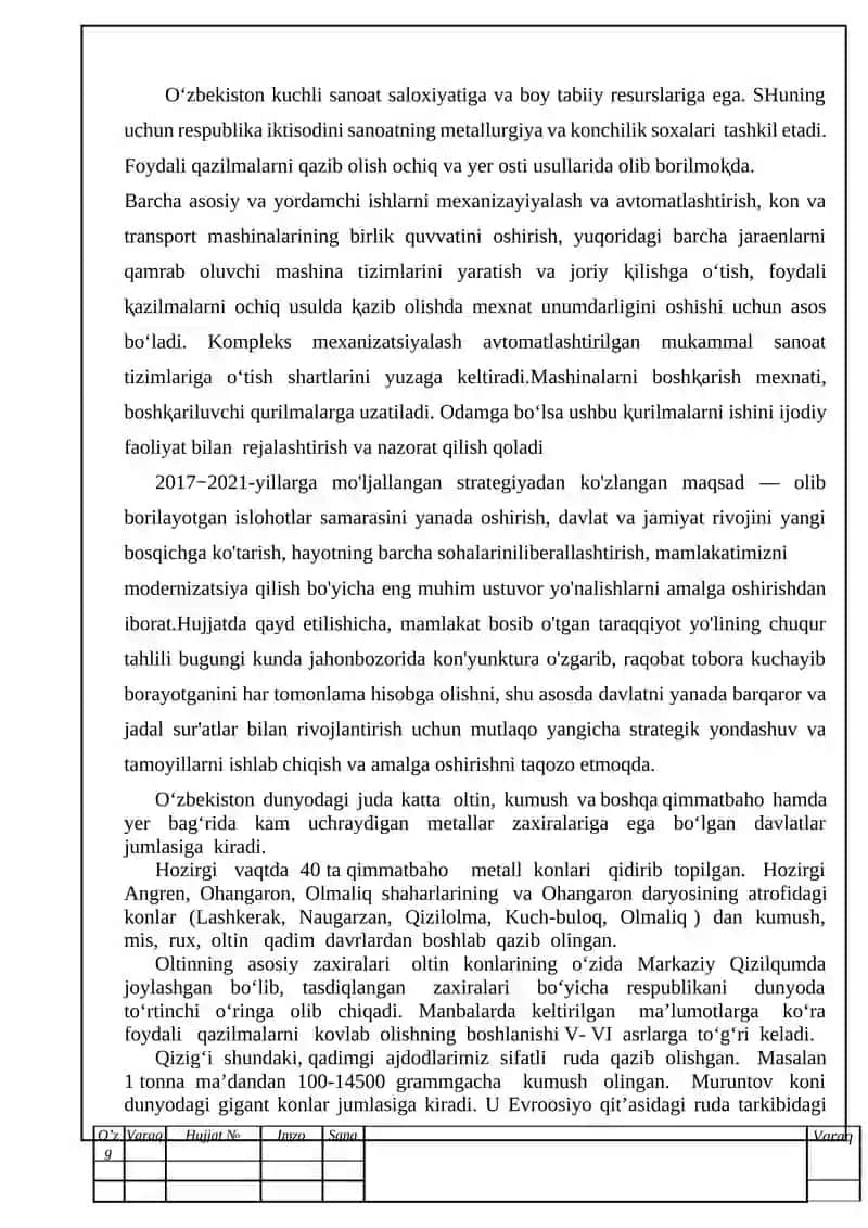 Qayrog‘och koni sharoitida quyi gorizontini o‘tishda burg‘ulash portlatish 3