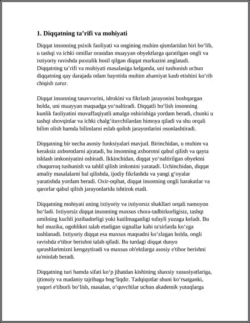DIQQAT HAQIDA TUSHUNCHA 3