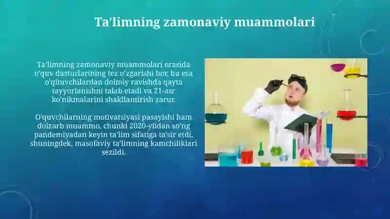 Ta'limning zamonaviy muammolari 3