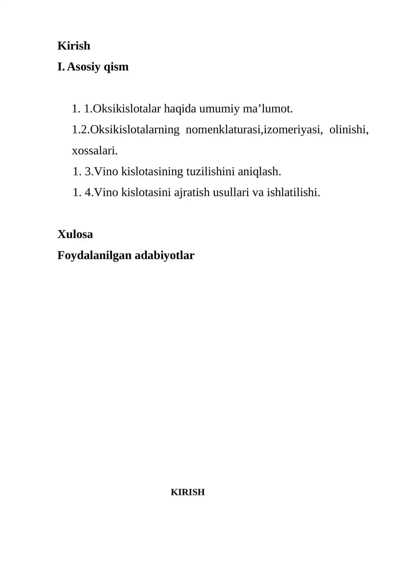 Vino kislotasi va uning o’ziga xos xususiyatlari 3