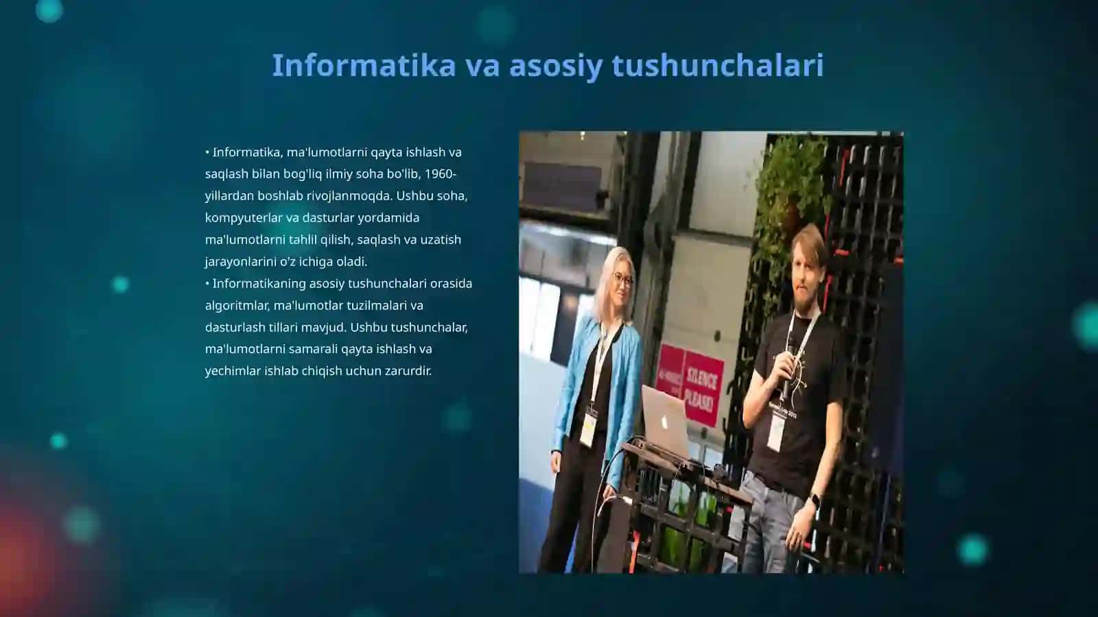 Informatika yaratish texnologiyasi 3