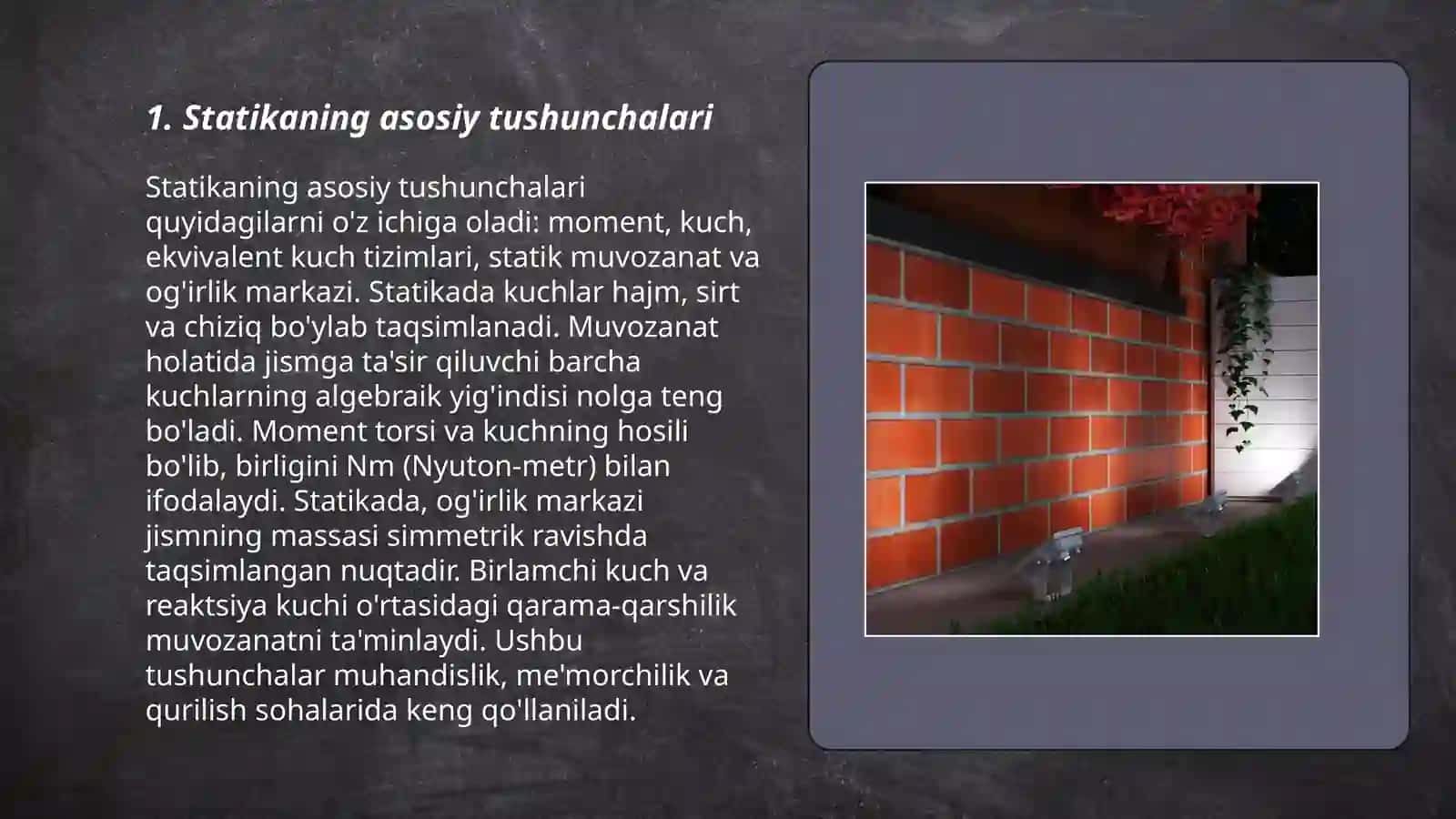 Statika elementlari 3
