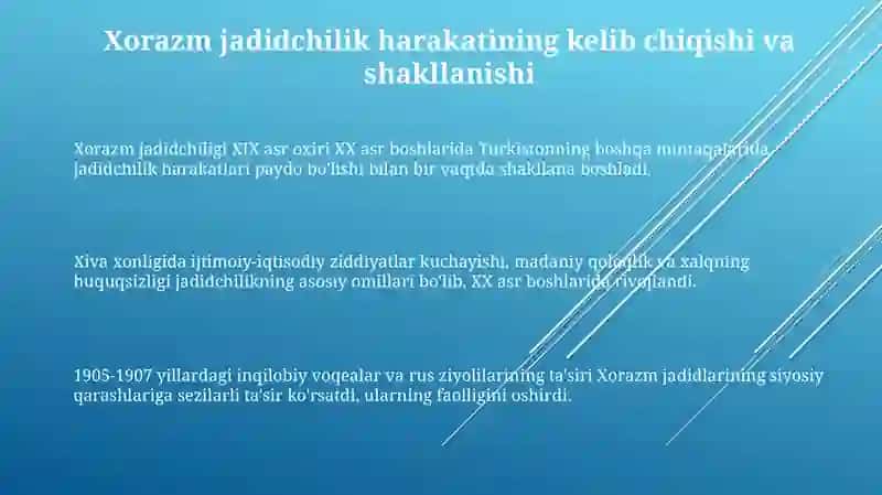 Xorazmjadidchilikharakatiningoʻzigaxosxususiyatlari 3