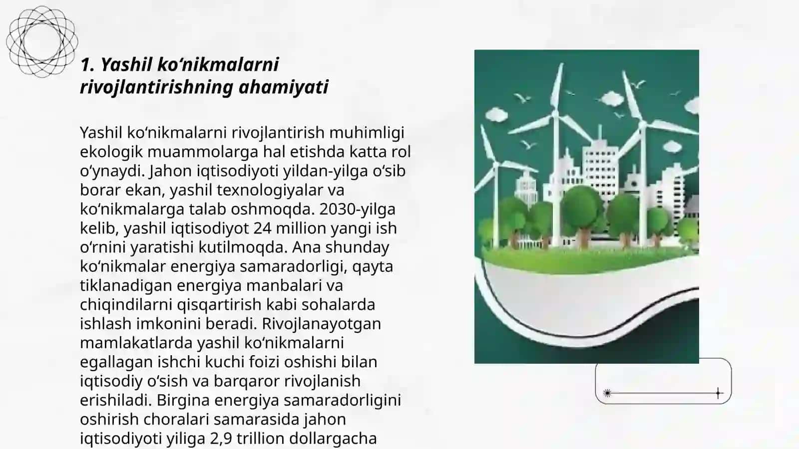 Yashil ko‘nikmalar va uning foydali jihatlari 3