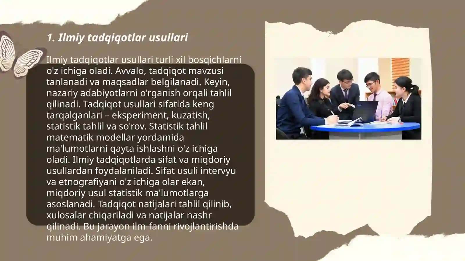 Ilmiy tadqiqotning zamonaviy metodlari 3