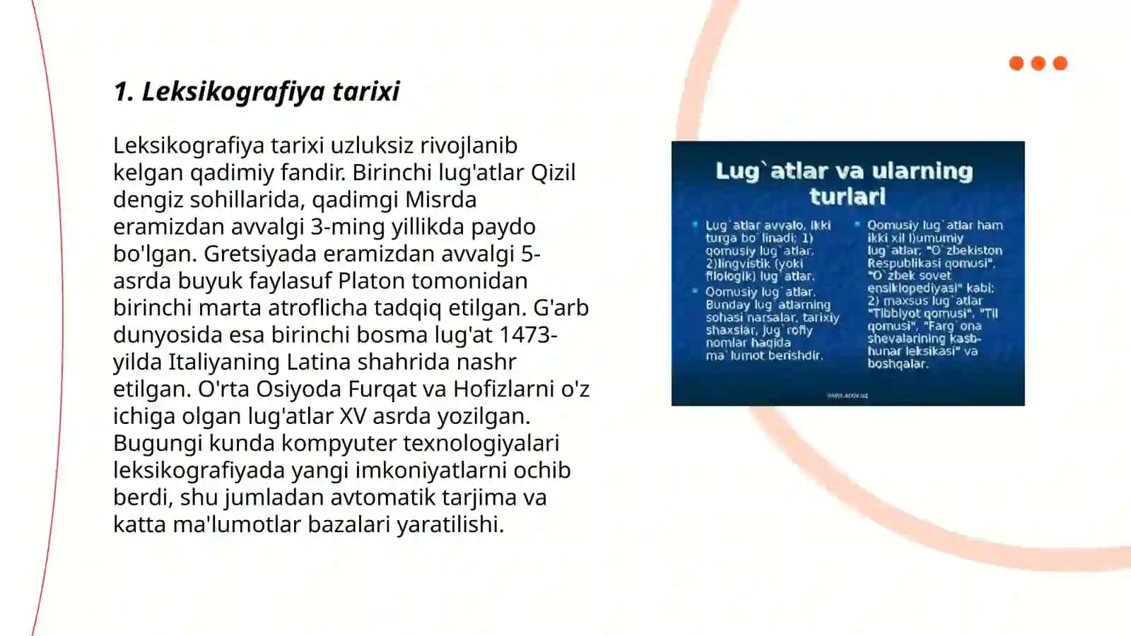 Leksikografiya va luğat turlari 3