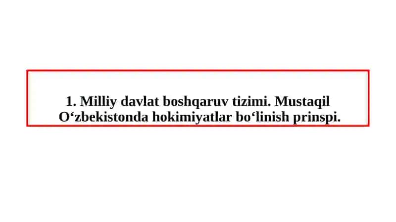 Milliy davlat boshqaruvi tizimi 3