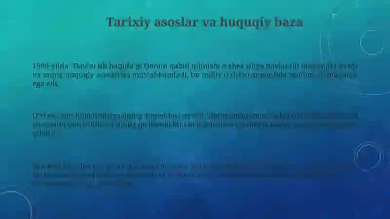 Davlat tilini rivojlantirishda qabul qilingan hujjatlarningahamiyati 3